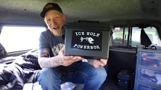 My New 12 Volt Powerbox From Ice Hole Power