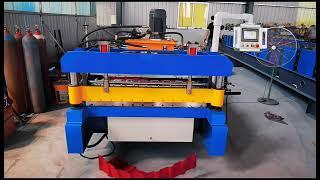 【STEELMAMA】Russia C12 roofing sheet machine