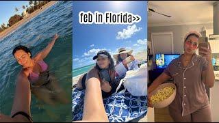 February in Florida is Perfect! (sunrise, galentines, yoga, & more beach!)