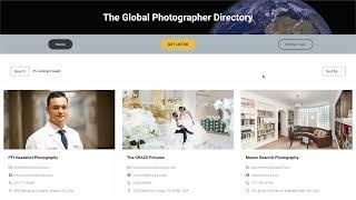 FREE Leads for Your Photography Business! | The Global Photographer Directory