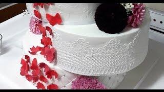 Tortenspitze herstellen/Cake Lace/Verwendung von Flexi Ice