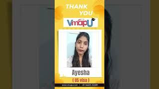 Ayesha's journey with VmapU consultancy -Student Review