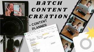 BATCH CONTENT CREATION FOR ONLINE HEALTH COACHES//HOW TO CREATE CONTENT THAT SELLS + SAVES TIME