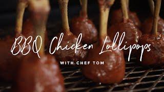 BBQ Chicken Lollipops