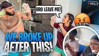 GOING OUR SEPARATE WAYS  IN FRONT OF COMPANY ( prank )