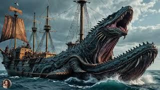 THE TERRIBLE AND GIANT SEA MONSTERS - CURIOSITIES OF THE WORLD