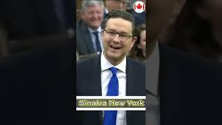 Pierre Poilievre Sings Sinatra New York #canada #pierrepoilievre #canadapolitics