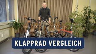 Klapprad Vergleich & Faltrad Test