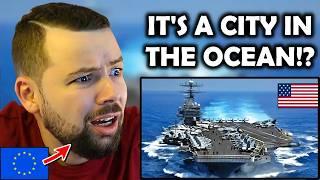 As a European, I'm Shocked by How Powerful USA Aircraft Carriers Are!