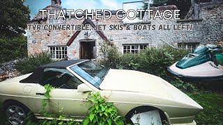 We found CARS, JET SKIS & BOATS at this ABANDONED Cottage!