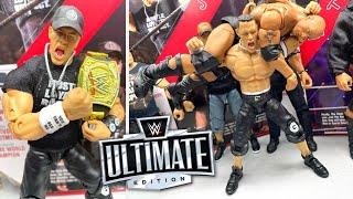 WWE ULTIMATE EDITION JOHN CENA & THE ROCK FIGURE REVIEW!