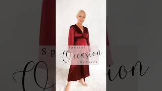 Fall Special Occasion Dresses / Fall Wedding Guest Dresses / Amazon Dresses