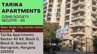 Tarika Apartments CGHS in Sector-43 Gurgaon, 4 Bhk Flat + Servant @99acres #youtube