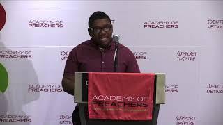 2019 National Festival of Young Preachers  Robert Rember, AoP '19