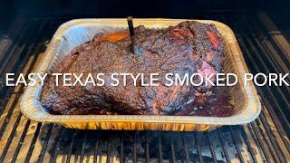 How to Make Smoked Pork Butt (Texas Style Pulled Pork)