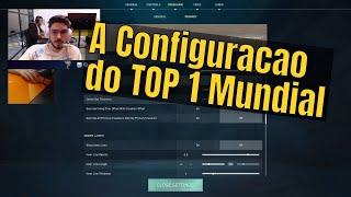 CONFIGURAÇÃO DO TOP 1 MUNDIAL EM VALORANT ASPAS