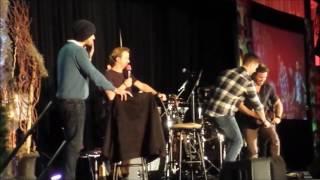 Supernatural Convention: Jensen, Jared, Rich, Rob: Blame it on The Musk