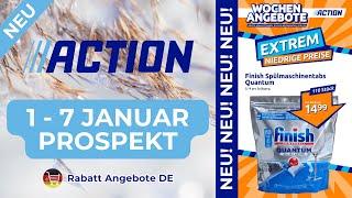 ACTİON Neuer Werbung Wochenprospekt - Rabatt Angebote DE | 1 Januar - 7 Januar 2025 Prospekt