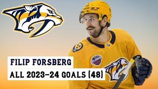 Filip Forsberg (#9) All 48 Goals of the 2023-24 NHL Season