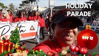 Holiday Parade | 2024 Vlogmas Day 12 | That Chick Angel TV