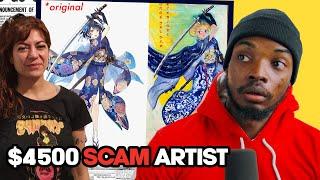 ART THIEF: The Worst Professional Artist Ever Is Selling Stolen Art For thousands of dollars