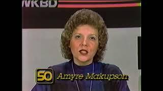 WKBD Detroit: February 14, 1984 - TV50 News Amyre Makupson