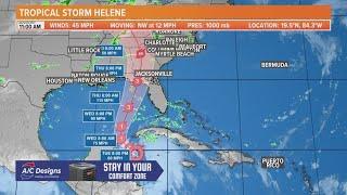 Tropical Storm Helene forms in the Caribbean, eyes Florida landfall as major hurricane