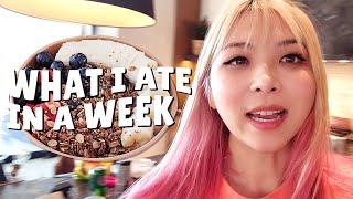 what i ate in a week (easy + homemade)