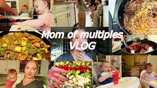 what we eat in a week family  mom of 4 vlogs  twin mom