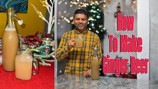 How To Make Ginger Beer #guyaneserecipe #gingerbeer #christmas #christmasrecipe #christmasdrinks