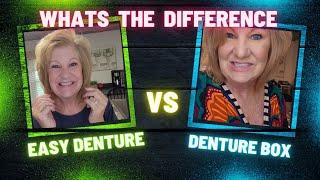 Easy Denture VS  Denture Box Dentures  / Affordable Dentures From Home