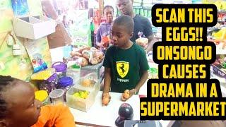 KIMEUMANA!! ONSONGO EMBARRASSES SUPERMARKET CASHIER BADLY!!@onsongocomedy