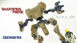 Halo Mantis & Spartan Eva World of Halo Vehicle Figure Set Jazwares Action Figure Toy Overview