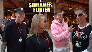 Wie gut FLIRTEN Streamer? | Basketball EVENT | TomSprm