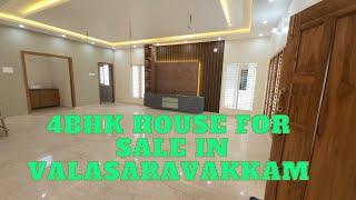 4BHK Independent House for sale in #valasaravakkam #chennai #luxuryhomes Contact 8807291899