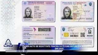 NOI ACTE DE IDENTITATE PENTRU CETĂȚENII REPUBLICII MOLDOVA, DIN 2025