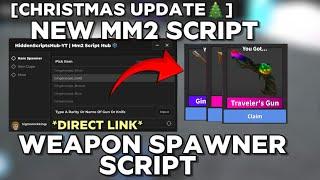 [] MM2 SCRIPT WEAPON SPAWNER + DUPE  MURDER MYSTERY 2 SCRIPT DIRECT LINK/PASTEBIN LATEST 2024