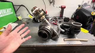 Welding a Wastegate on a Turbine Housing Basics