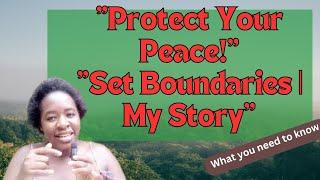 How I Found Peace by Learning to Set Boundaries: My Personal Journey...