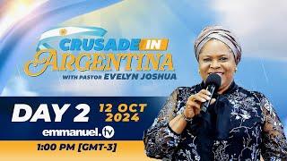 THE CRUSADE IN ARGENTINA WITH PASTOR EVELYN JOSHUA  | DAY 2 |  12.10.2024  LIVE