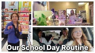 Francesca and Leah's School Day Routine!