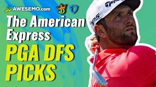 2022 American Express PGA DFS Strategy & Fantasy Golf Picks This Week | DraftKings & FanDuel