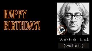 PETER BUCK Born on Dec 06 I #REM #TheOneilove #Losingmyreligion