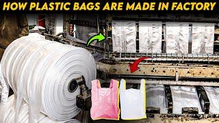 MAKING OF A PLASTIC BAGS IN A FACTORY || A2Z SKILLS