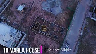 BAHRIA TOWN RAWALPINDI ! HOUSE CONSTRUCTION ! PARCA HOMES ! BLOCK I ! 10 Marla House