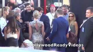 Ingrid Bolso Berdal arrives at the Hercules premiere in Hollywood