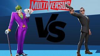 The Joker VS Agent Smith - Multiversus Gameplay