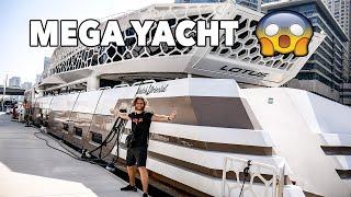 Mega Yacht Tour in Dubai | Full Private Tour!!