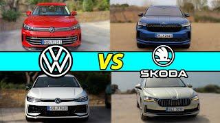 VW or Skoda? Tiguan vs Kodiaq, Passat vs Superb, Golf vs Octavia, T-Roc vs Karoq, Taigo vs Kamiq