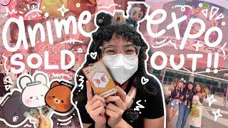 Anime Expo SOLD me OUT $$$!! (The BIGGEST US Anime Con) | Artist Alley Vlog | Mualcaina